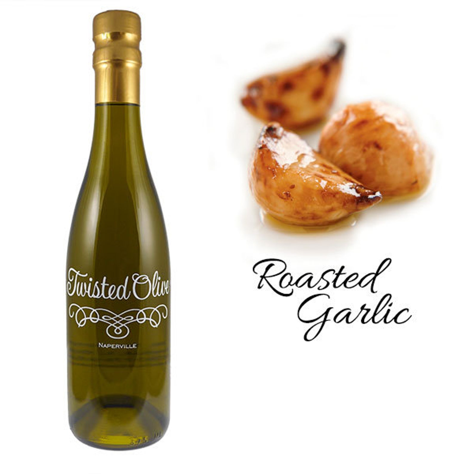 Roasted Garlic Olive Oil 12.7 Oz Etsy