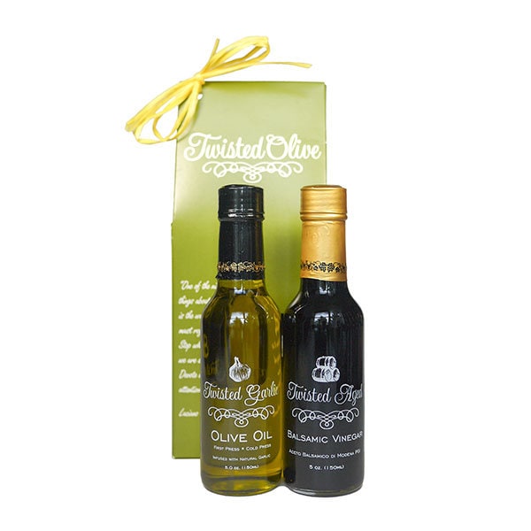 Craftsman-Inspired Oil and Vinegar Gift Set, (Gift Set 5C)