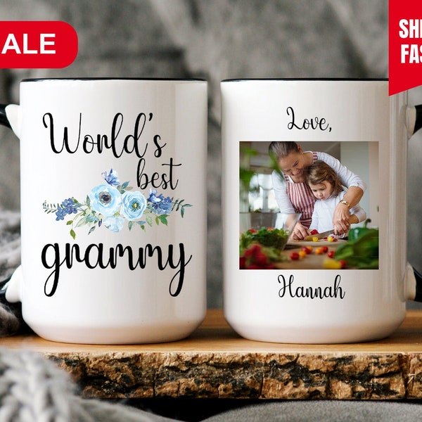 World's Best Grammy Mug, Grammy Gifts, Grammy Coffee Mug Personalized, Grammy Christmas Gift, Grammy Gift Personalized, Grammy Cup