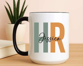 Human Resources Mug: Personalized HR Gift, Coffee Cup