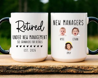 Grandma Retirement Gift, Retired Under New Management See Grandkids, Retirement Gift For Women (SC-EHGKWOR45)