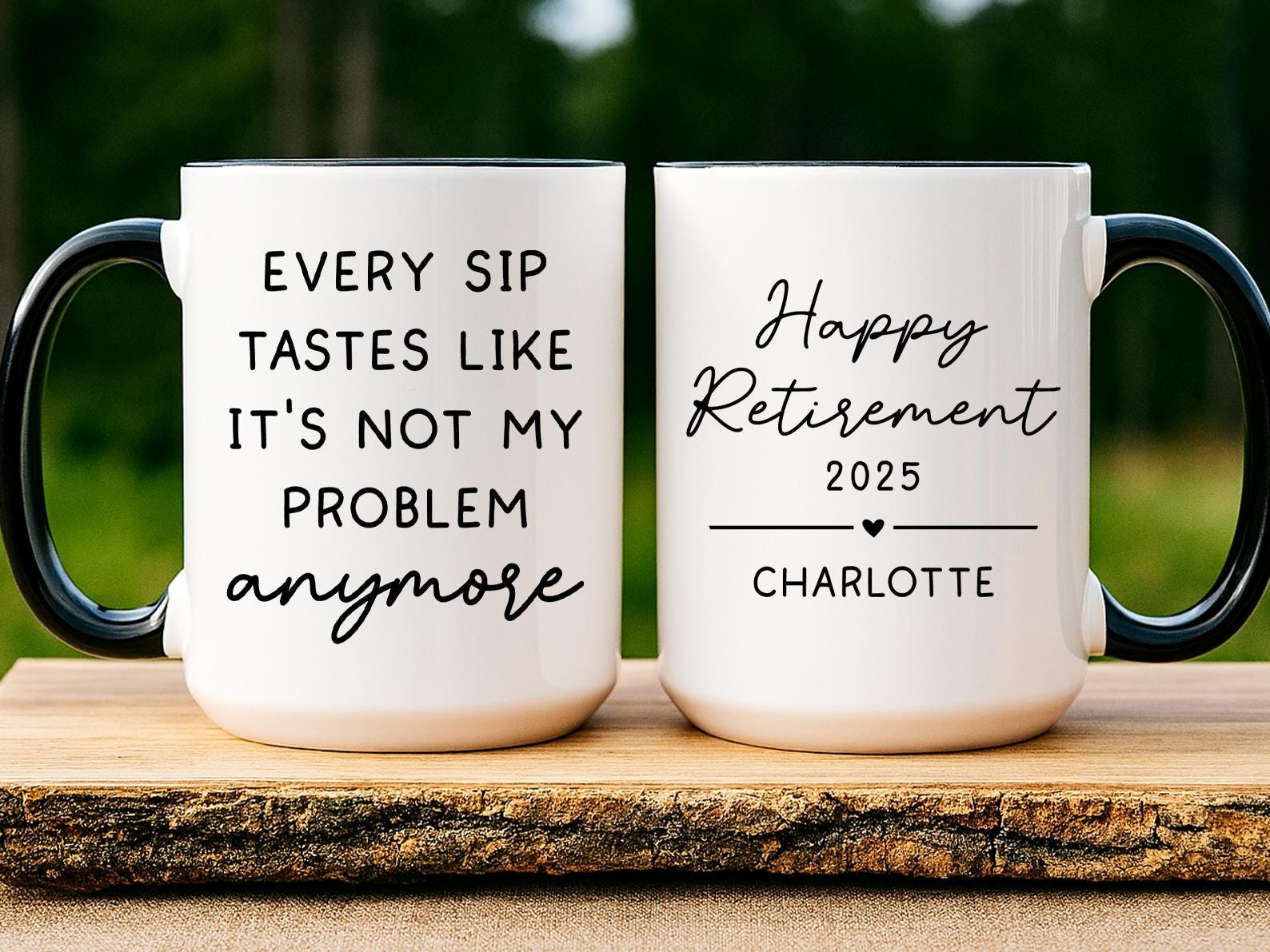 Funny Retirement Gift - "Happy Retirement" Acrylic Sign, 4x4 Inch, For Coworkers, Friends, Teachers