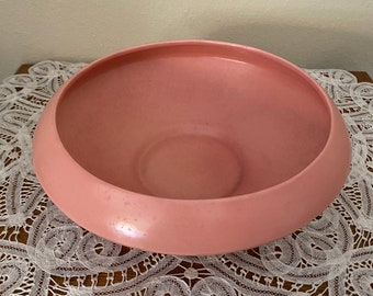 Red Wing Pottery Low Lying Dusty Rose Dish #1581