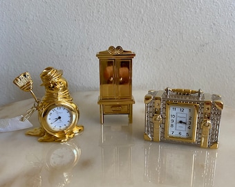 Miniature Timex Collectible Clocks