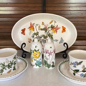 Botanical Dinnerware Etsy