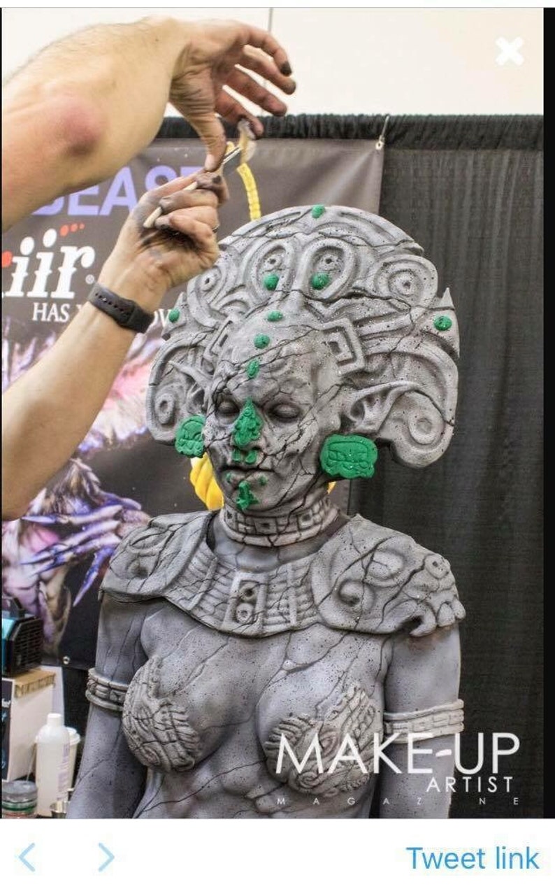 Aztec Demon Prosthetic. VERY limited run of 3 only.