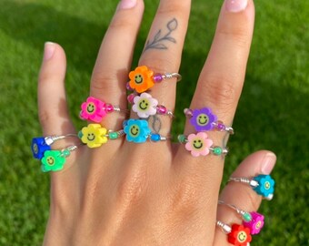 Flower Power Rings