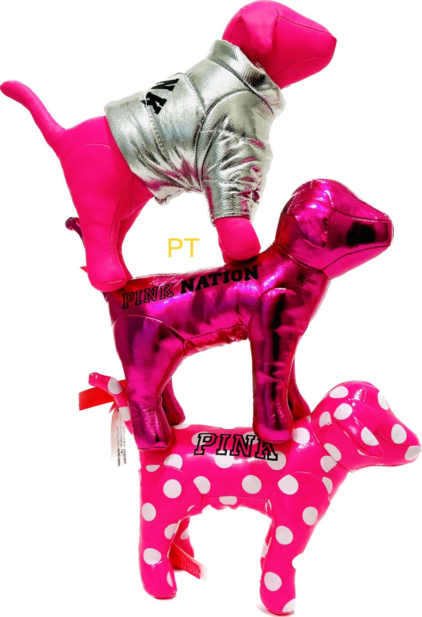  Victorias Secret Pink Mini Dog & Packable Dot Convertible Tote  Bag : Pet Supplies