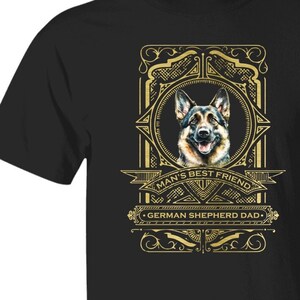 German Shepherd Dad T-Shirt