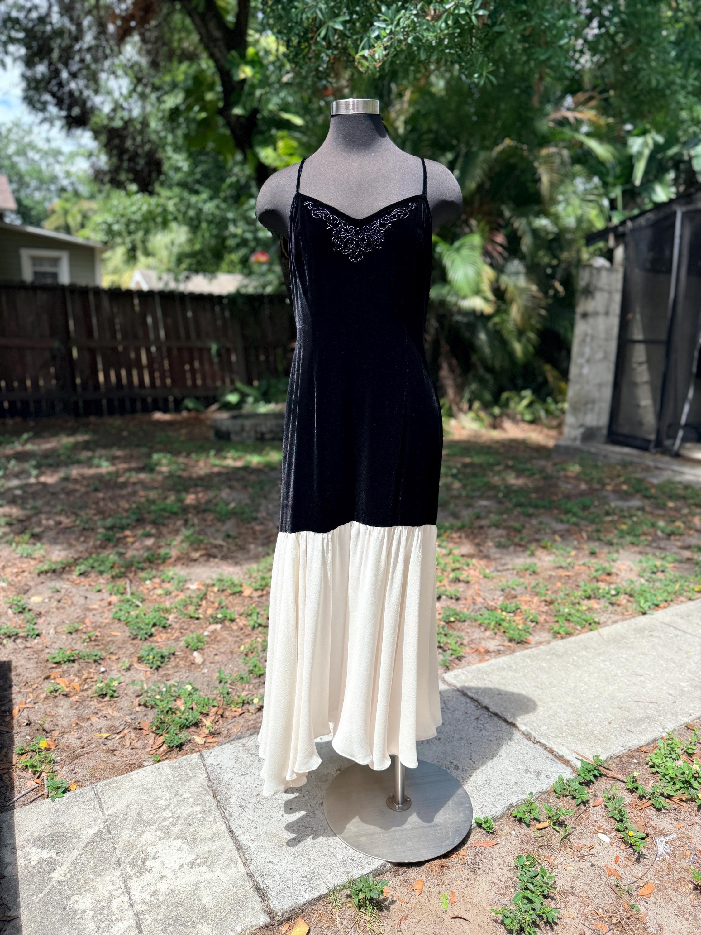 Drop Waist Beaded Dress - Etsy