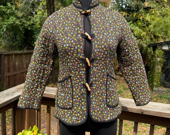 1960s/70s Elle’s Company Vintage Floral Quilted Jacket