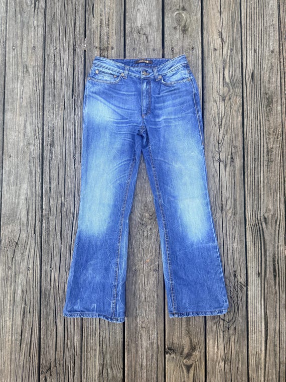 2000s Roberto Cavalli Low Rise Denim Jeans