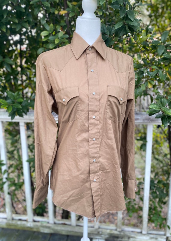 70s Champion Westerns button down