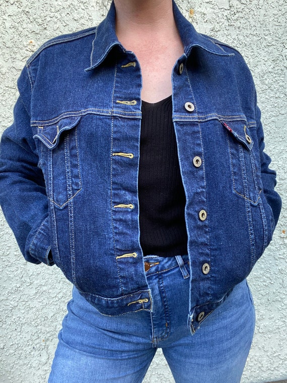 Vintage 90s, Levis Dry Goods, red tab, button up deni… - Gem