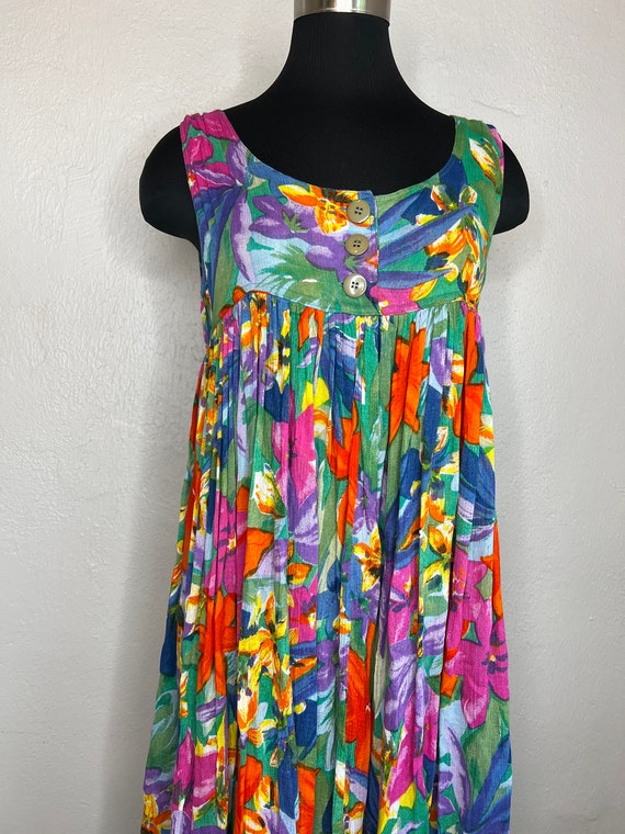 Vintage 80s/90s Lord u0026 Taylor Floral Summer Dress - Etsy Australia