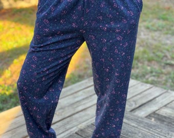 Vintage 90s Lady Footlocker Floral Sweatpants
