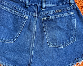 Vintage 70s/80s Wrangler Cutoff Denim Jean Shorts