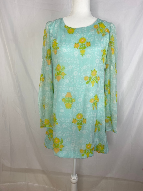 Vintage handmade 60s babydoll dress