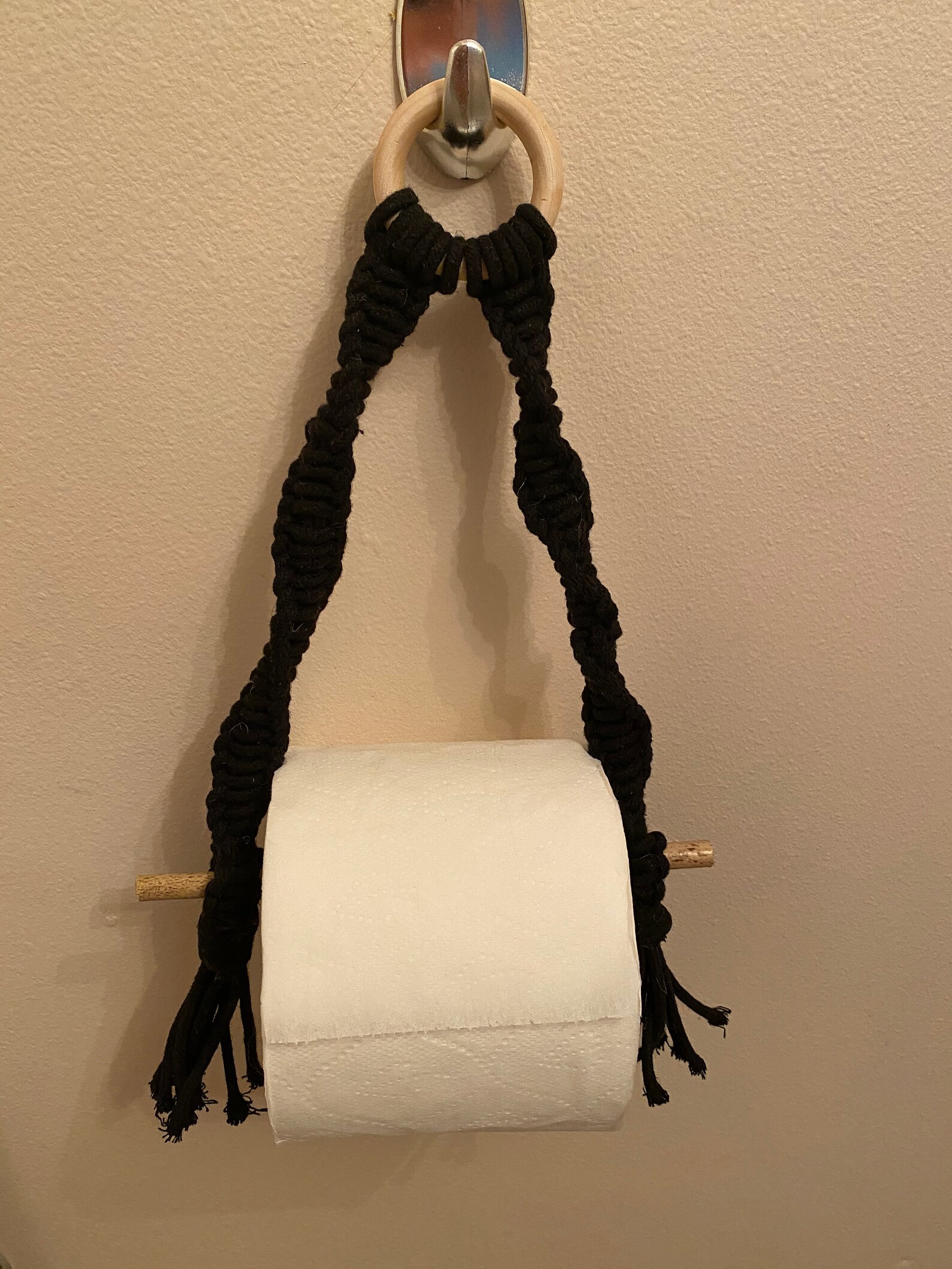 Macrame Toilet Paper Roll Holder/diffuser Tissue Holder Etsy
