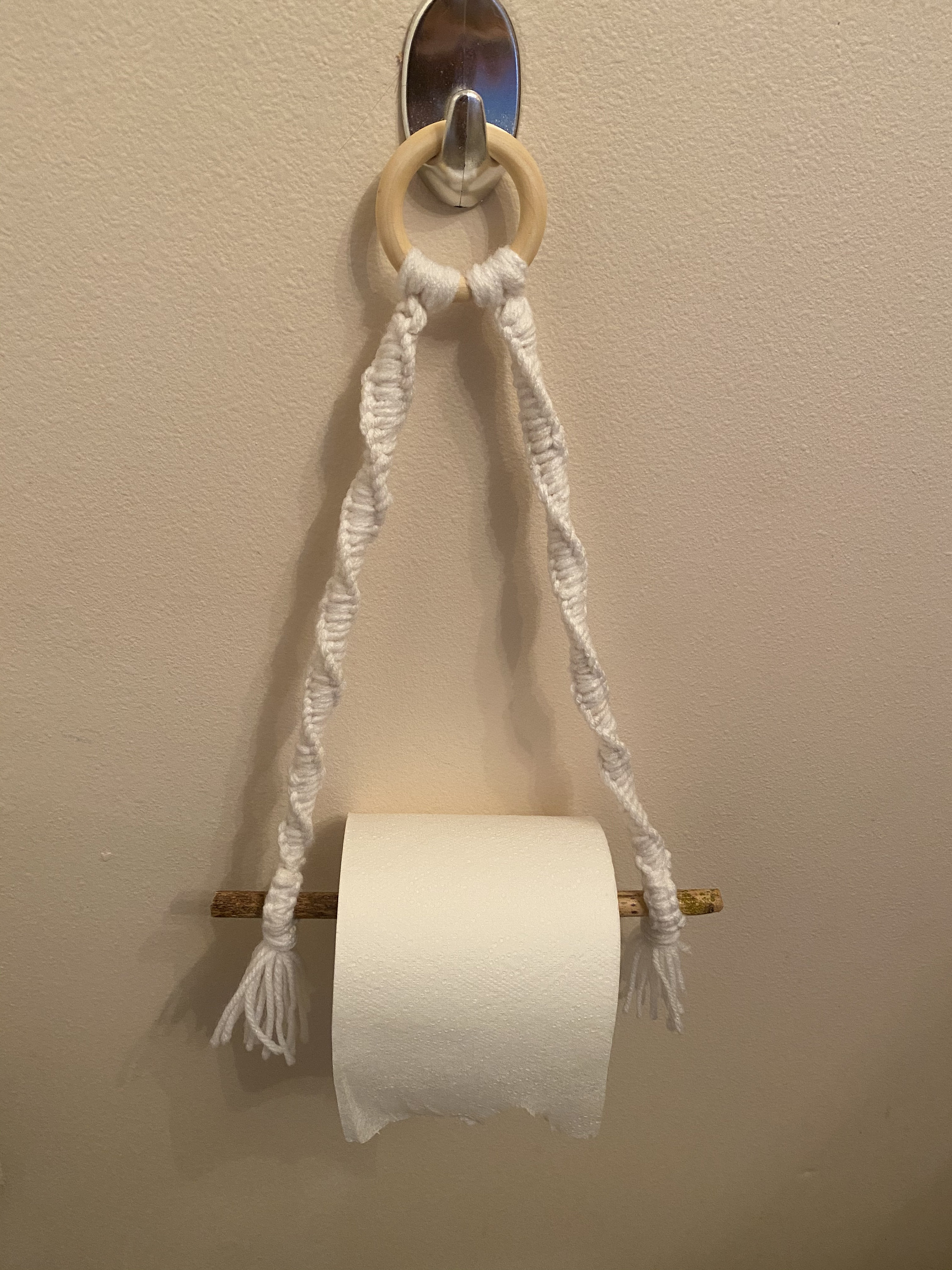 Macrame Toilet Paper Roll Holder/diffuser Tissue Holder Etsy