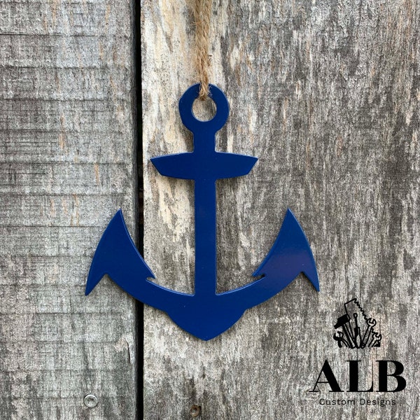 Anchor Ornament Etsy