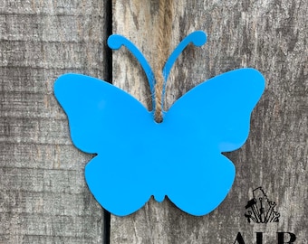Butterfly Christmas Ornament: Custom Metal Holiday Decor