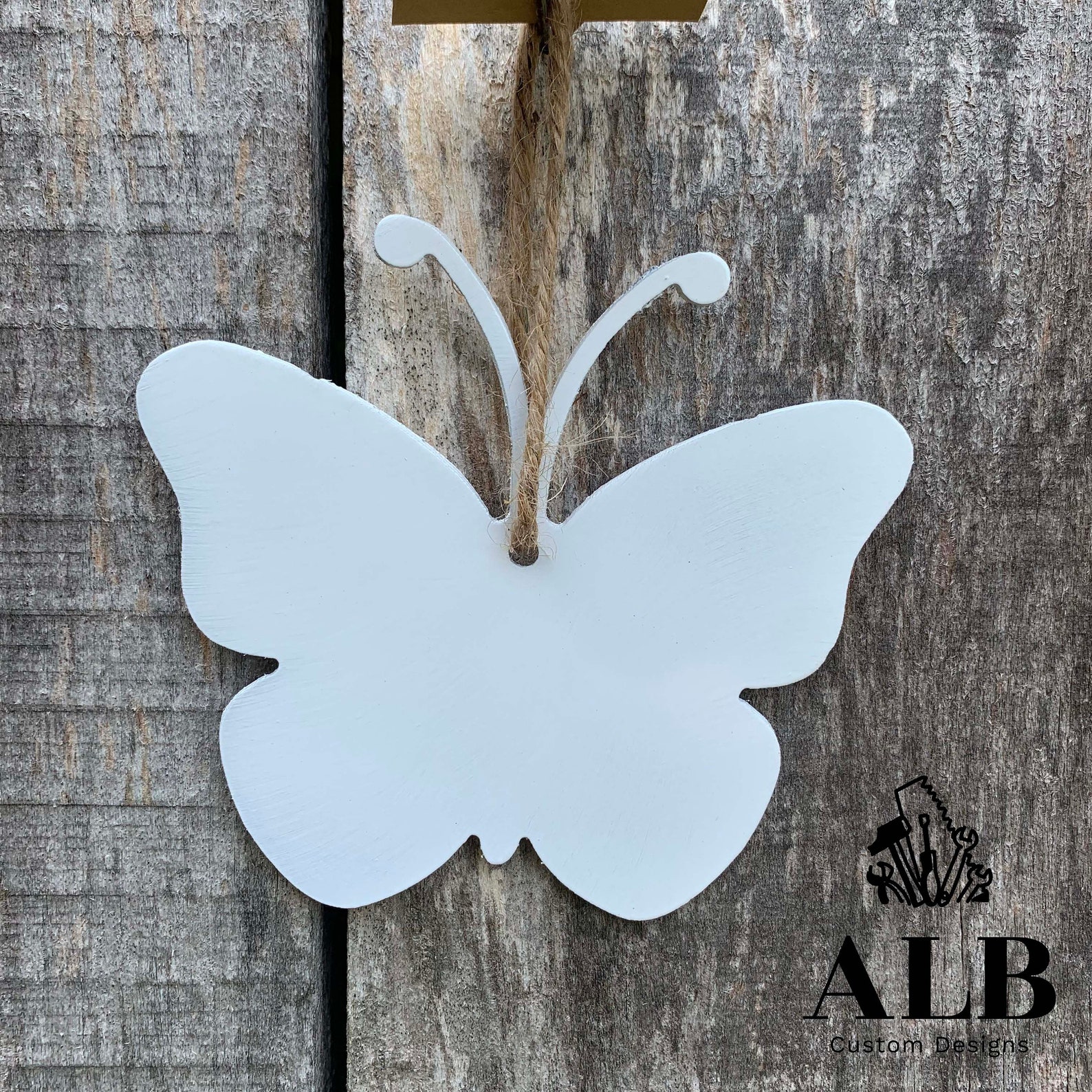 Butterfly Ornament Custom Christmas Ornament Metal Christmas Etsy