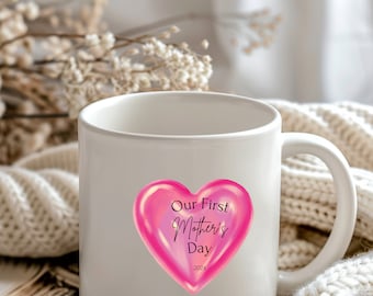 First Mother's Day Love: Heartwarming Mug for New Mums
