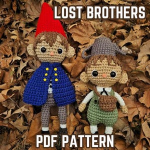 Lost Brothers amigurumi PDF pattern