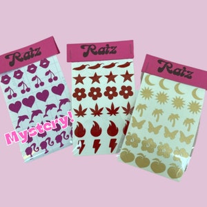 Small Heart Tanning Stickers, 100 Pack