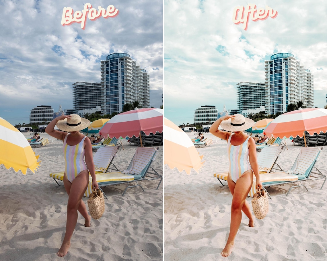 Presets 'Lumière d'été' (Lightroom + mobile)