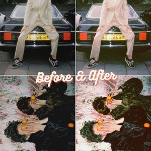 6 Film Lightroom Mobile & Desktop Preset, Vintage Presets, Retro Film Presets, 35mm Presets, Fotofilters, VSCO Presets, Instagram afbeelding 8
