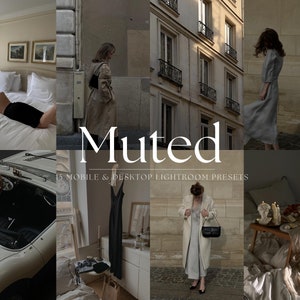 15 DARK MOODY Lightroom Mobile & Desktop Presets | Influencer Presets | Blogger Presets | Instagram Aesthetic | Minimal Dark Presets