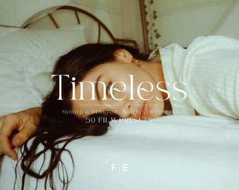 50+ Retro Analog Presets | Mobile Lightroom | 35MM Vintage Grain Presets | Kodak Filter | Film Preset | Aesthetic Film Presets | Disposable