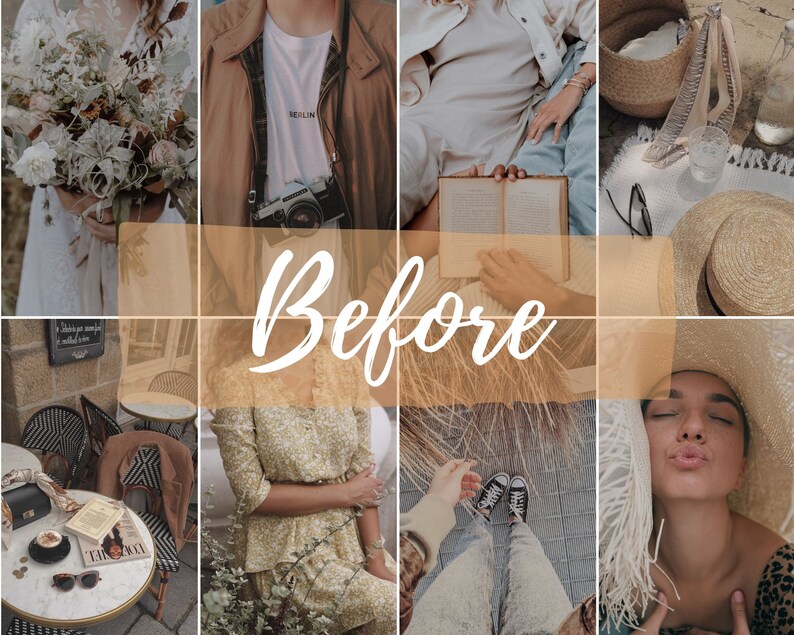 6 Mobile LIGHTROOM Presets, Vsco Filters, Fashion Presets, Mobile Presets, Instagram Filters Presets, Dng Brown Preset, Natural Beige Preset image 2