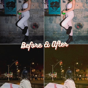 6 Film Lightroom Mobile & Desktop Preset, Vintage Presets, Retro Film Presets, 35mm Presets, Fotofilters, VSCO Presets, Instagram afbeelding 10