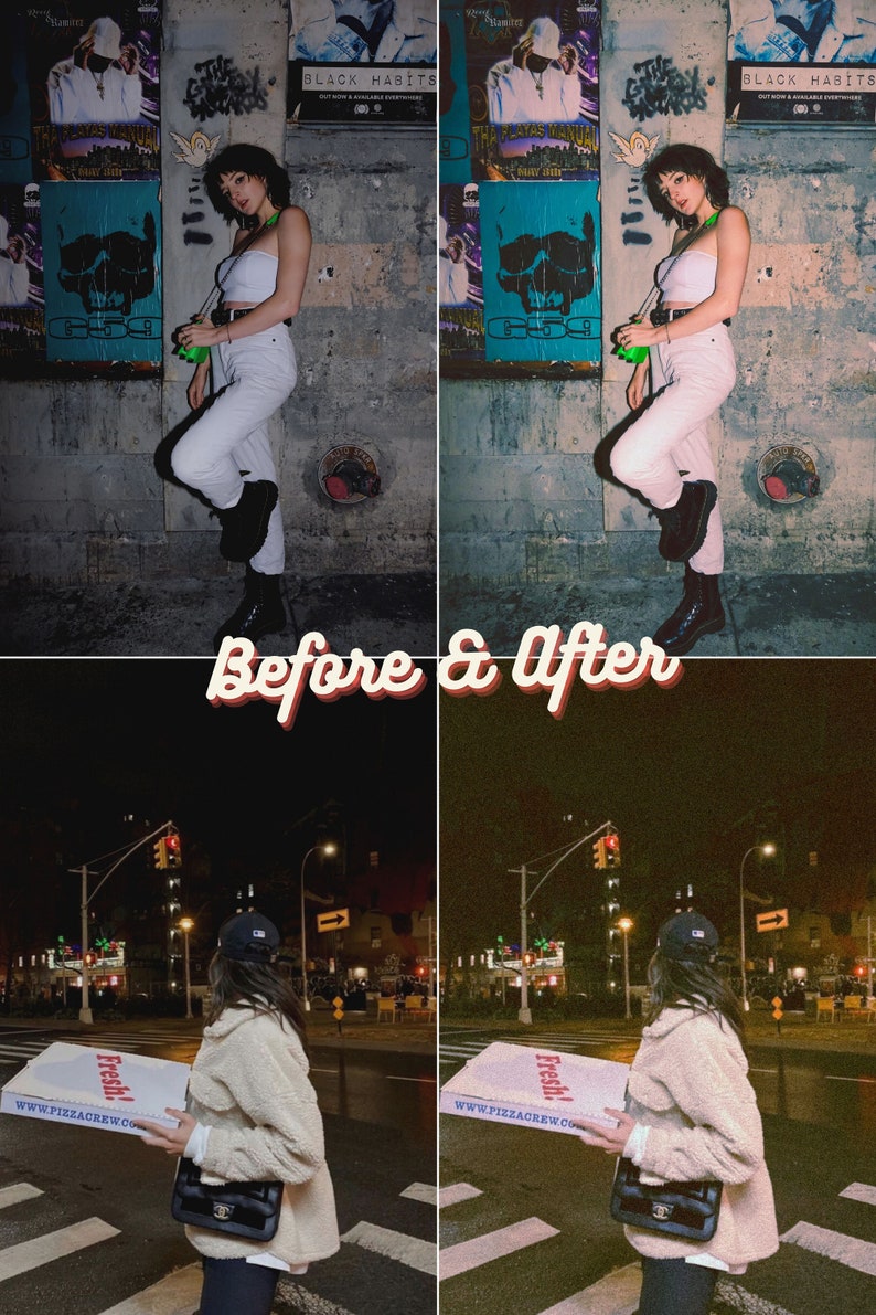 6 Film Lightroom Mobile & Desktop Preset, Vintage Presets, Retro Film Presets, 35mm Presets, Fotofilters, VSCO Presets, Instagram afbeelding 10