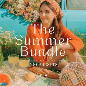 700+ SUMMER PRESETS, Lightroom Mobile Presets, Vibrant Color Presets, Desktop Presets, Instagram Blogger filter, Travel Presets, beach