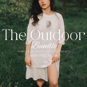 400+ OUTDOOR Earthy Preset - Mobile & Desktop - Lightroom Preset - Instagram Filter - Dark Moody Filter - Green, Warm, Earthy, Rustic Filter