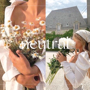 6 LIGHTROOM Mobile Presets, Clean Lifestyle Presets, Vsco Filters, Fashion Presets, Bright Preset, Instagram Filters, Natural Preset, Summer