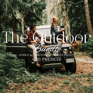400+ OUTDOOR Earthy Preset - Mobile & Desktop - Lightroom Preset - Instagram Filter - Dark Moody Filter - Green, Warm, Earthy, Rustic Filter