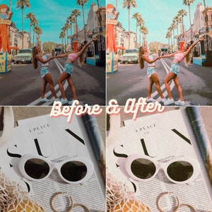 6 Film Lightroom Mobile & Desktop Preset, Vintage Presets, Retro Film Presets, 35mm Presets, Fotofilters, VSCO Presets, Instagram afbeelding 5
