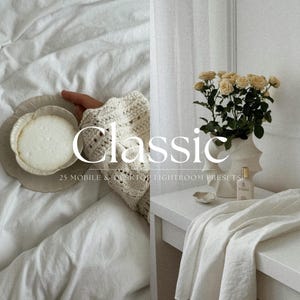 25 Lightroom Preset Bundle | Luxury Aesthetic Presets, Clean Neutral Photo Editing Filter for Instagram Influencer Lifestyle Bloggers