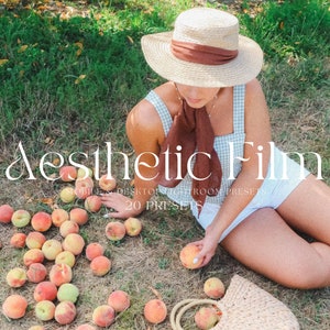 20 Summer Spring 35MM FILM Lightroom Mobile & Desktop Preset, Blogger Preset,Film Aesthetic Preset, Analog Film, Instagram Film Grain Filter