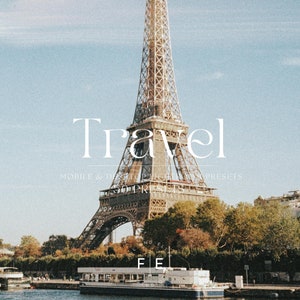50+ TRAVEL BLOGGER Lightroom Mobile & Desktop Presets | Outdoor Vibrant Presets | Wanderlust Instagram Influencer Filter | Holiday Preset