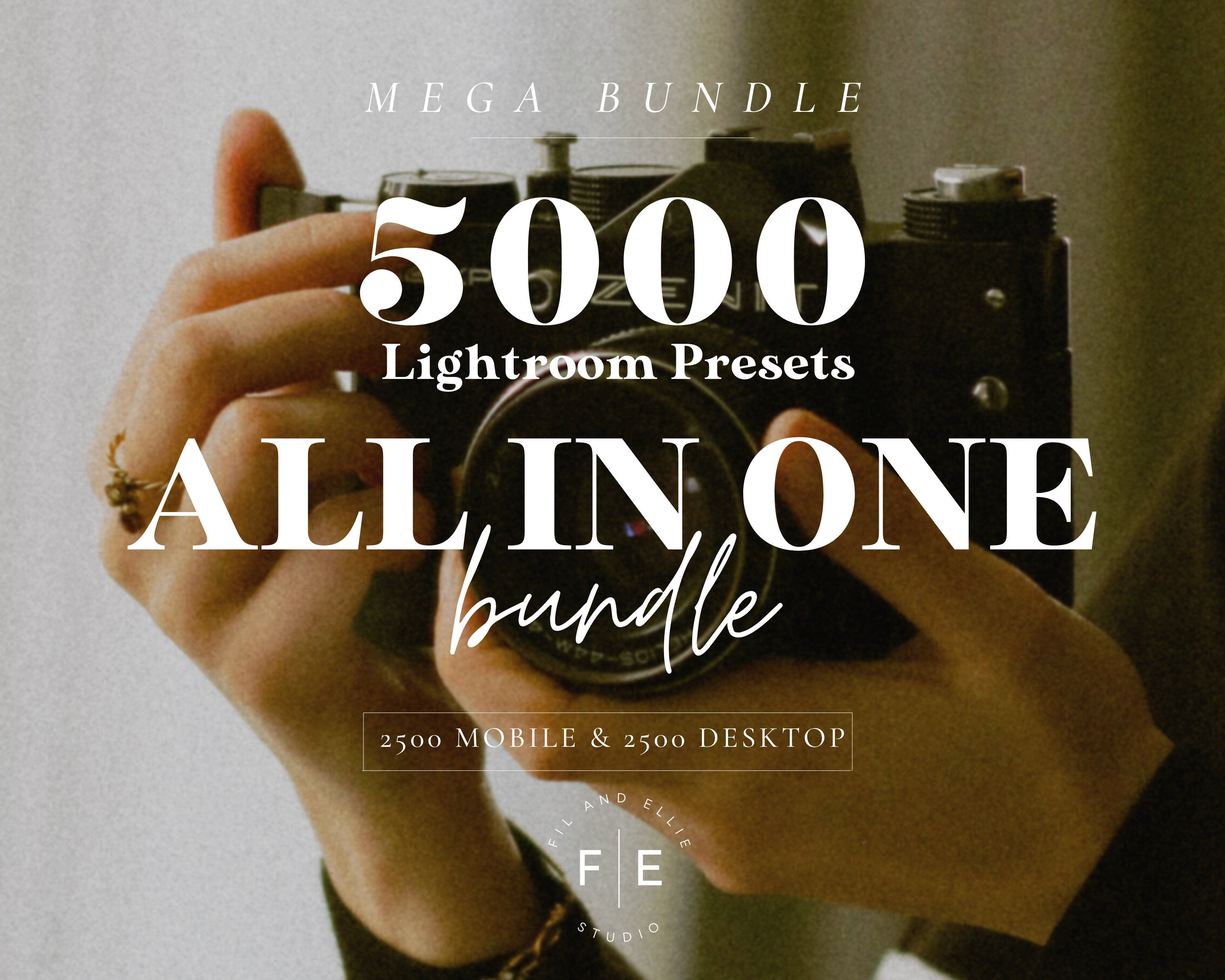 5000 Mobile & Desktop Lightroom Preset Bundle | Natural Preset, Influencer Presets, Bright Presets, Mobile Presets, Instagram photo Filter
