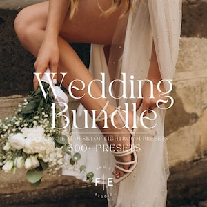 600+ Lightroom Preset Bundle | Earthy Presets, Bright Elegant Wedding Presets, Engagement Couple Presets, Wedding Lightroom Mobile Presets