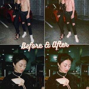 6 Film Lightroom Mobile & Desktop Preset, Vintage Presets, Retro Film Presets, 35mm Presets, Fotofilters, VSCO Presets, Instagram afbeelding 9