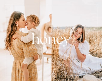 6 Warm Lightroom Mobile & Desktop Presets, Warm Tones Outdoor Photo Editing Filter, Bright Instagram Preset, Summer Preset, Warm Airy Preset