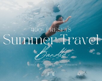 400+ Aesthetic SUMMER Lightroom Mobile & Desktop Presets | Beach Presets | Outdoor Photo Editing Filters for Instagram Influencer Lifestyle